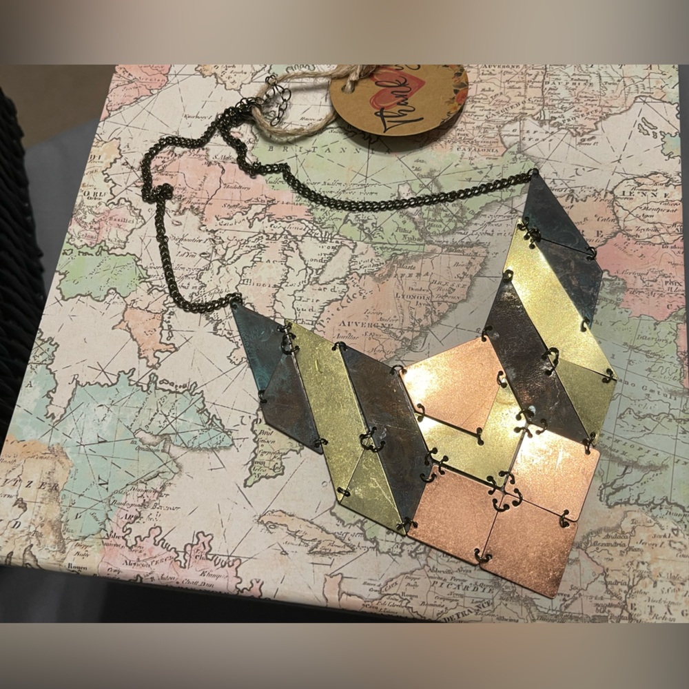 Geometric Metal Necklace